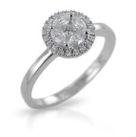 Ringe Salvini Dame Cleofe in Weißgold Diamante 20066766 - 20066766